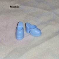 HSB011 1/6 BJD Doll Shoes High Heel Close End Blue HSB011 1/6 BJD Doll Shoes High Heel Close End Blue